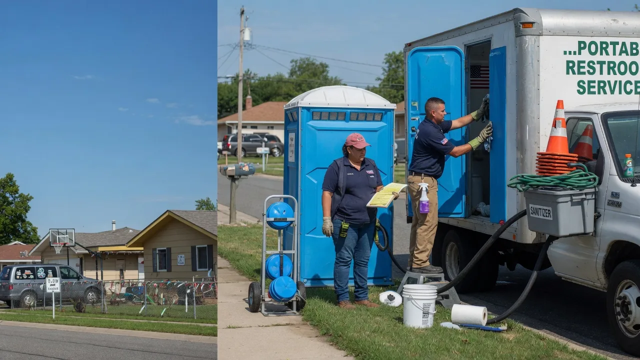 Portable Toilet Rental in Chapman, KS near me